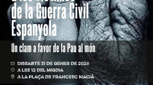 Cardedeu homenatjarà les víctimes de la Guerra Civil amb un acte solemne a la plaça de Francesc Macià