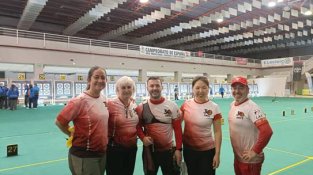 Or estatal per al Club Arquers Terrassa al Campionat d’Espanya d’arc en sala