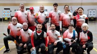 El Club Arquers Terrassa es proclama un dels grans protagonistes del Campionat de Catalunya en Sala amb nou medalles