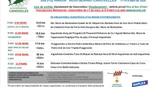 La Canovelles–Montserrat arriba a la 30a edició amb un complet programa d’entrenaments per afrontar el repte amb garanties