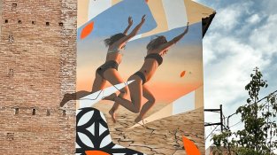 “Ser artista és tenir una veu pròpia, i la meva és pintar un planeta millor”