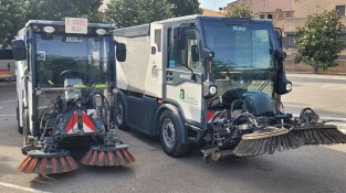 Lliçà d’Amunt incorpora dues noves escombradores per reforçar la neteja als barris i espais públics