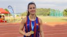 Ingrid Valcarcel Rodríguez s'emporta l'or al Campionat de Catalunya Sub20 en llançament de javelina