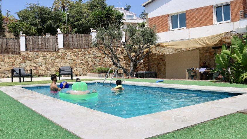 Una piscina per llogar