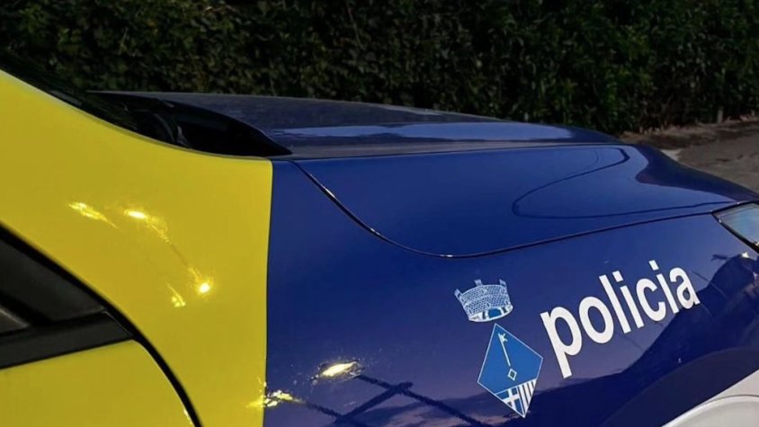 Cotxe de policia Sant Pere de Vilamajor