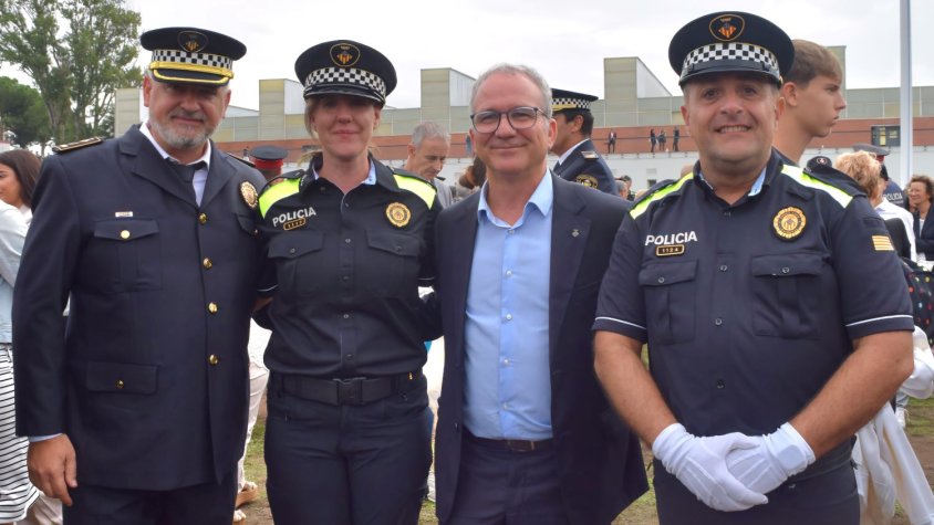 Dos agents de la Policia Local de Cardedeu es graduen en el curs de formació de l'Institut de Seguretat Pública de Catalunya
