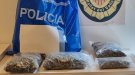 La Policia Municipal de Mollet del Vallès confisca 1 kg de marihuana i deté a una persona com a responsable
