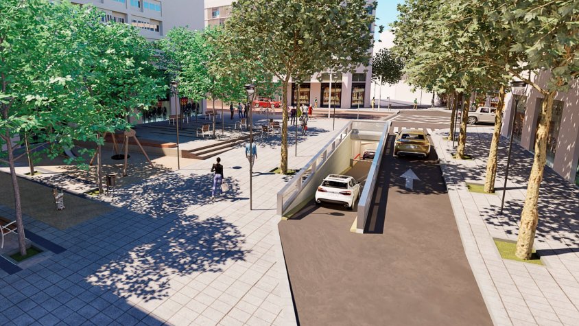 Sabadell impulsa un nou aparcament soterrat al centre de la ciutat amb 500 places