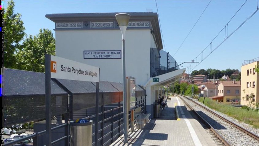 Renfe millorarà l’accessibilitat de l’estació de La Florida a Santa Perpètua