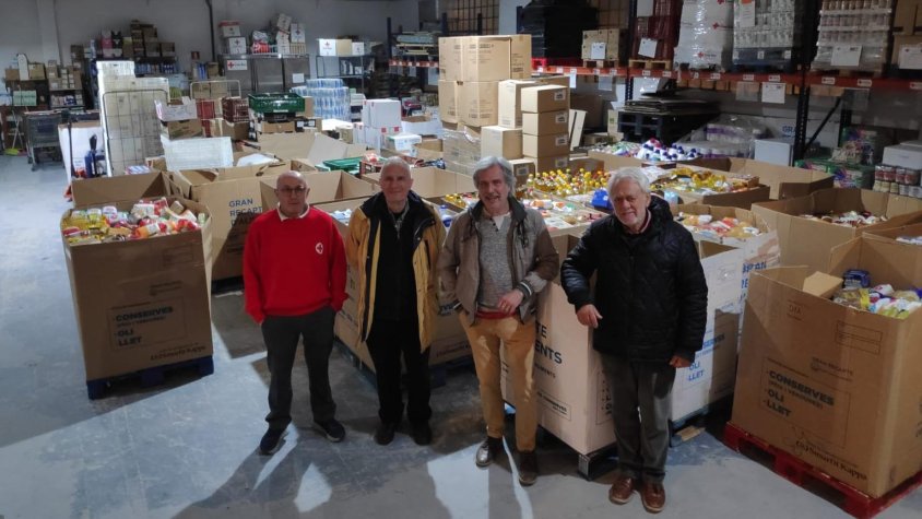 El Gran Recapte recull 6.000 kg d'aliments i productes de neteja a Caldes de Montbui
