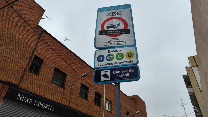 Granollers inicia la fase de proves de la Zona de Baixes Emissions (ZBE) per combatre la contaminació