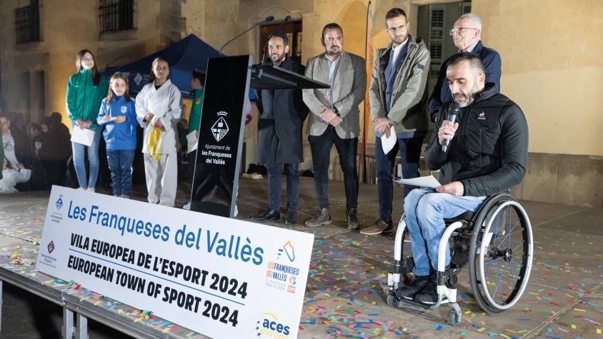 Les Franqueses del Vallès, reconeguda com a millor Vila Europea de l'Esport 2024