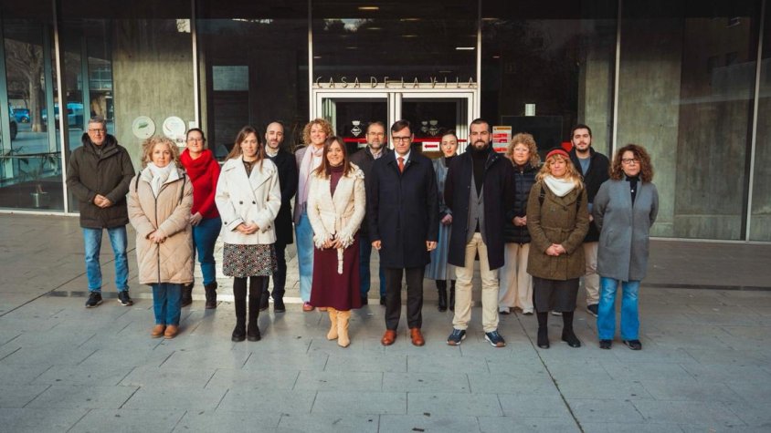 Salvador Illa ha visitat l'Ajuntament de Mollet per donar suport a l'administració local en la gestió dels seus projectes