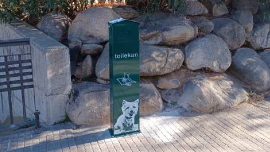 Nova paperera per a excrements de gossos