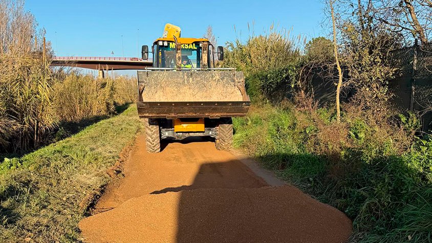 L’Ajuntament de Martorelles millora la seguretat, l’accessibilitat i la sostenibilitat del camí fluvial del Besòs