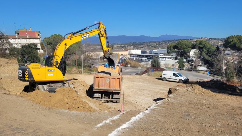 Lliçà d'Amunt impulsa la mobilitat sostenible amb un nou aparcament intermodal