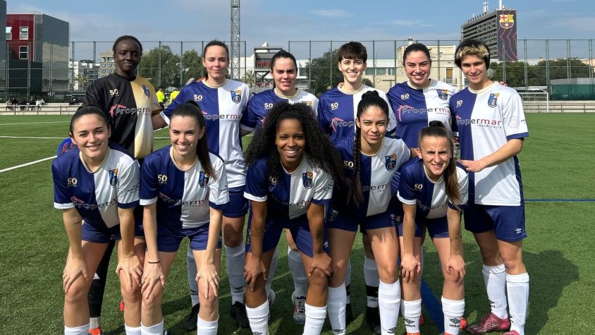 Golejada implacable del Barça 'C' davant una PBB La Roca sense opcions