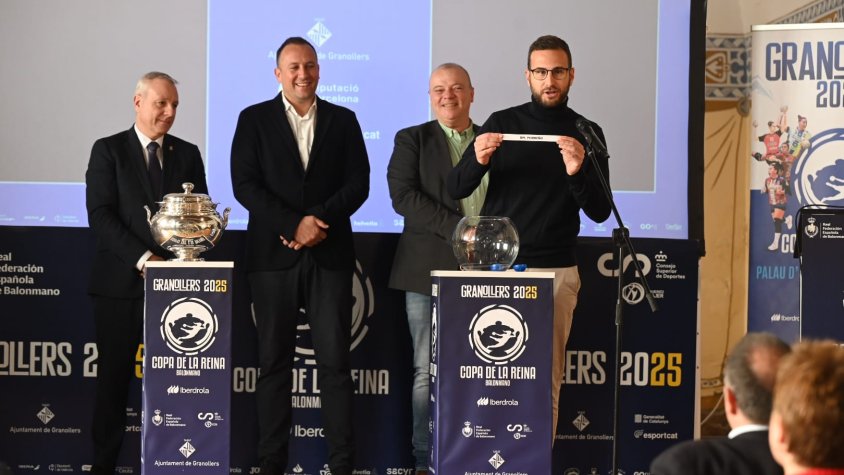 Granollers es vesteix de gala per a la gran festa de l’handbol femení i presenta la Copa de la Reina