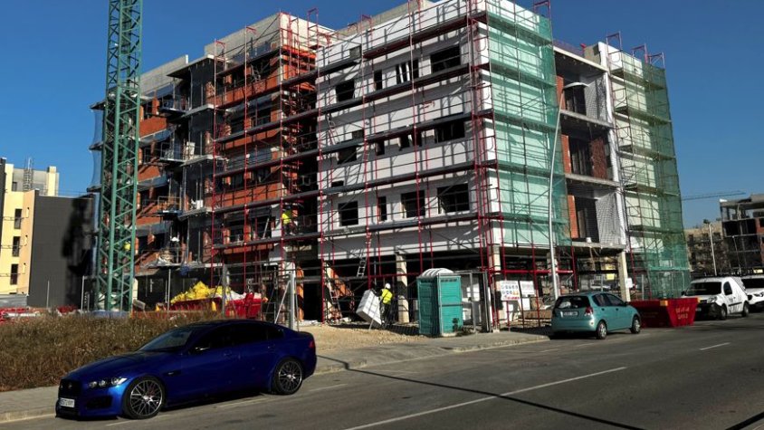 Una de les promocions que s'estan construint amb finançament de l'ICF