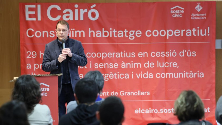 Sostre Cívic inicia les obres de ‘El Cairó’, el primer habitatge cooperatiu de Granollers
