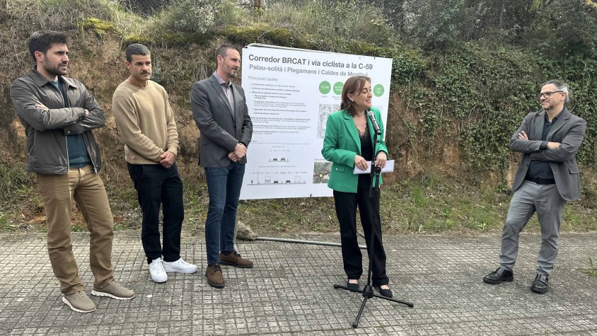 La Generalitat impulsa la millora de la seguretat i la mobilitat sostenible a la C-59 entre Caldes de Montbui i Palau-solità i Plegamans