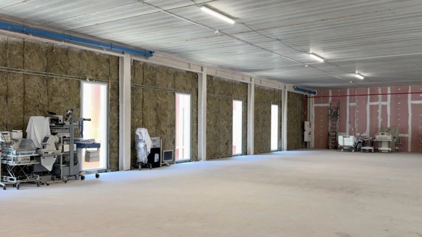 Un dels espais on s'ampliaran els quiròfans de l'Edifici Compacte de l'Hospital General de Granollers