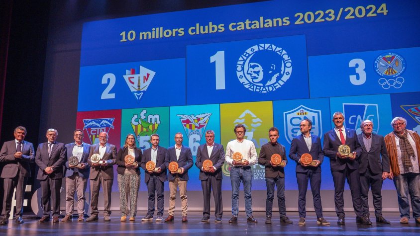 El Club Natació Granollers, reconegut com el novè millor club de Catalunya en la temporada 2023-2024