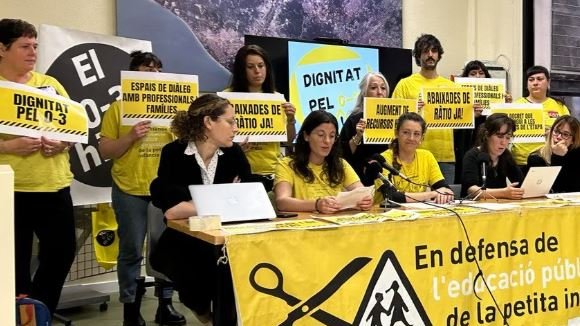 Roda de premsa Dignitat pel 0-3