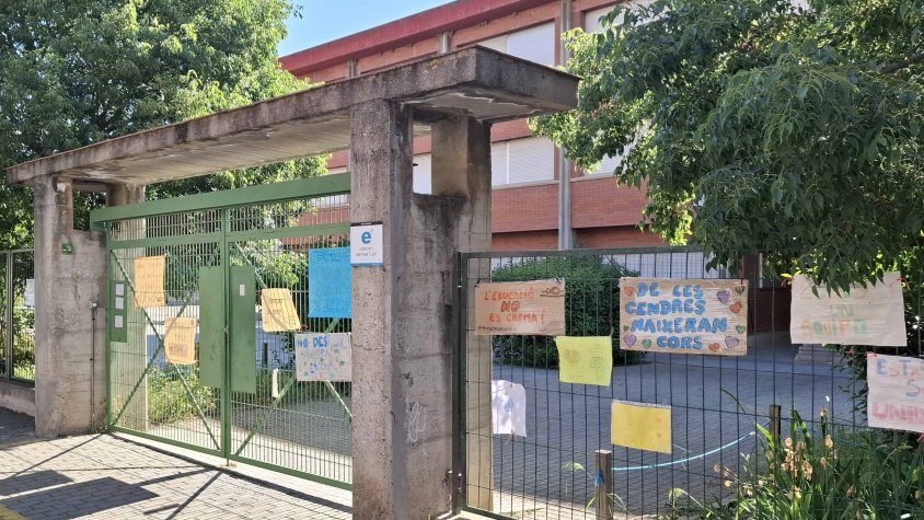 Detingut un jove de 20 anys com a presumpte autor dels incendis a l’escola Congost de Canovelles