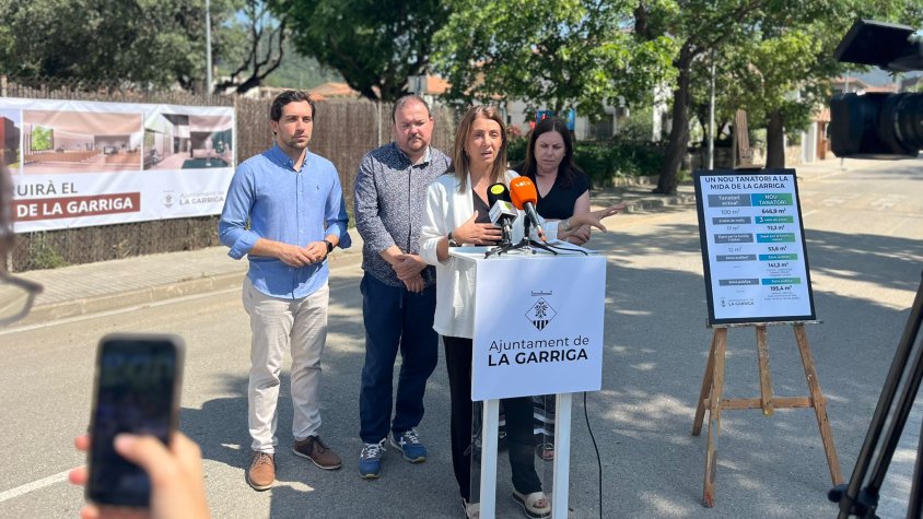 La Garriga dona llum verda a la construcció d'un nou tanatori municipal amb tres sales de vetlla i un auditori per acollir 140 persones