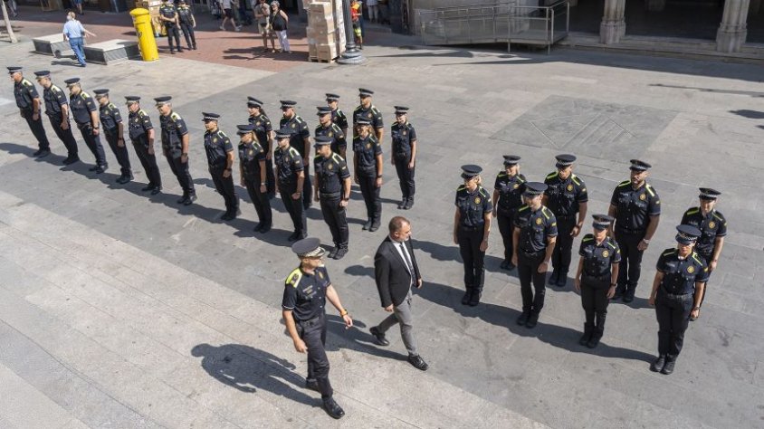 La Policia Municipal de Terrassa incorpora 19 nous agents i reforça la seva presència al carrer
