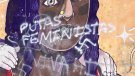 El mural feminista de Ripollet torna a ser atacat amb pintades com “viva Franco” i “Ripollet nazi”