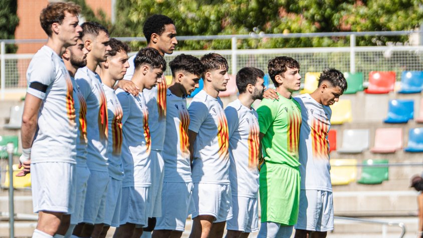 Minut de silenci del Parets vs Pirinaica d'aquesta pre-temporada