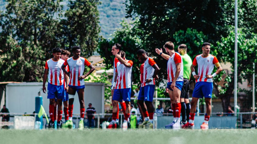 Foto del Cardedeu - Premià, duel de play-off d'ascens a Primera Catalana