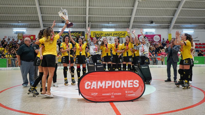 El Generali HC Palau es corona campió de la VI Lliga Catalana Femenina en una final d’infart