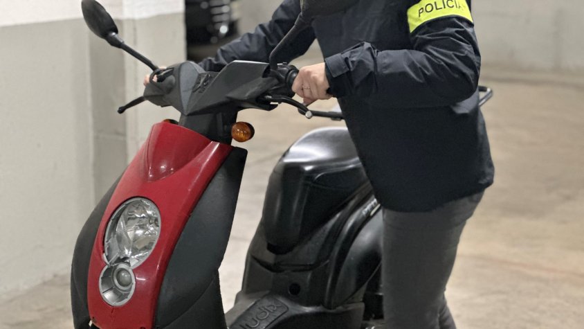 Robatoris de motos a Granollers