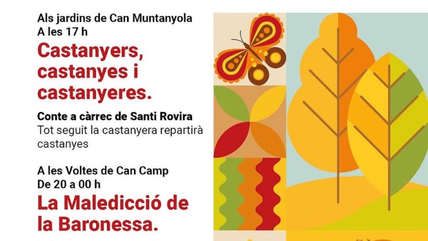 Activitats Castanyada a l'Ametlla del Vallès 2025/ Activitats Halloween a l'Ametlla del Vallès 2025