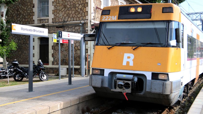 Adif estrena les noves vies a Montcada-Bifurcació per millorar la circulació de Rodalies
