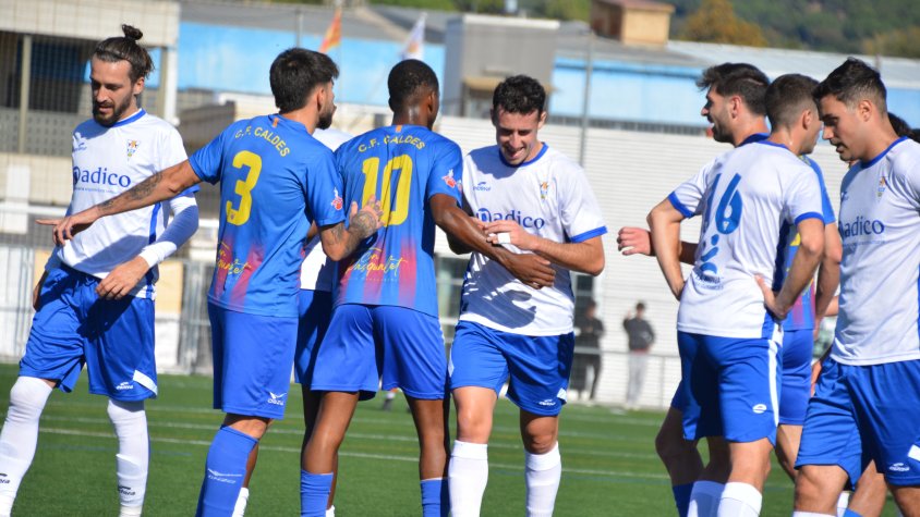 L'EC Granollers fa valer l’ofici en un derbi vallesà elèctric i deixa el CF Caldes tocat