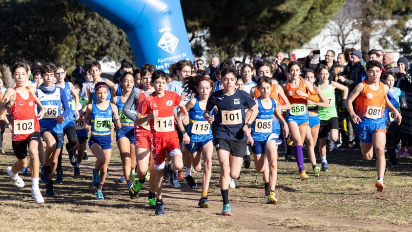 Les Franqueses es prepara per a una gran festa de l’atletisme amb el 33è Cros Escolar i el 30è Cros Popular