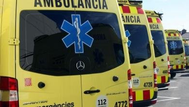 Xoc mortal entre una motocicleta i un turisme al centre de Llerona