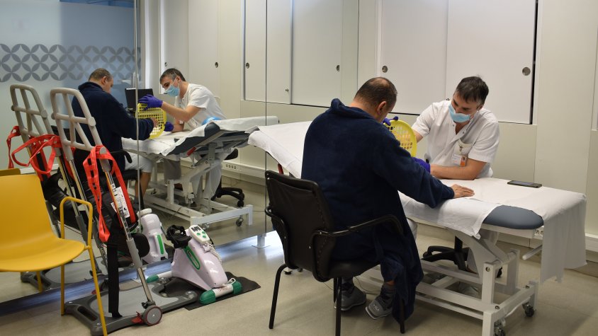 L’Hospital General de Granollers estrena una nova Unitat de Rehabilitació d’Ictus per iniciar la recuperació en fase aguda