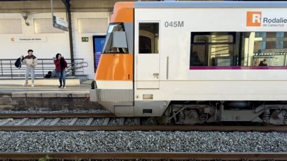 Una dona mor atropellada per un tren a Cerdanyola del Vallès