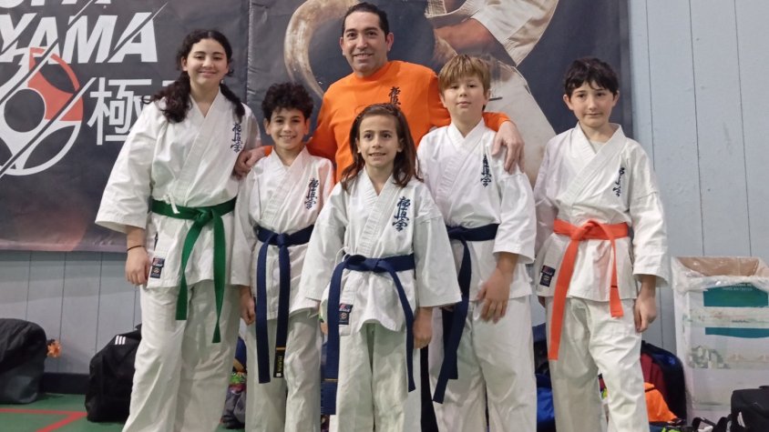 Quatre podis del Club Karate Martorelles a la Copa Oyama Internacional de Kumite