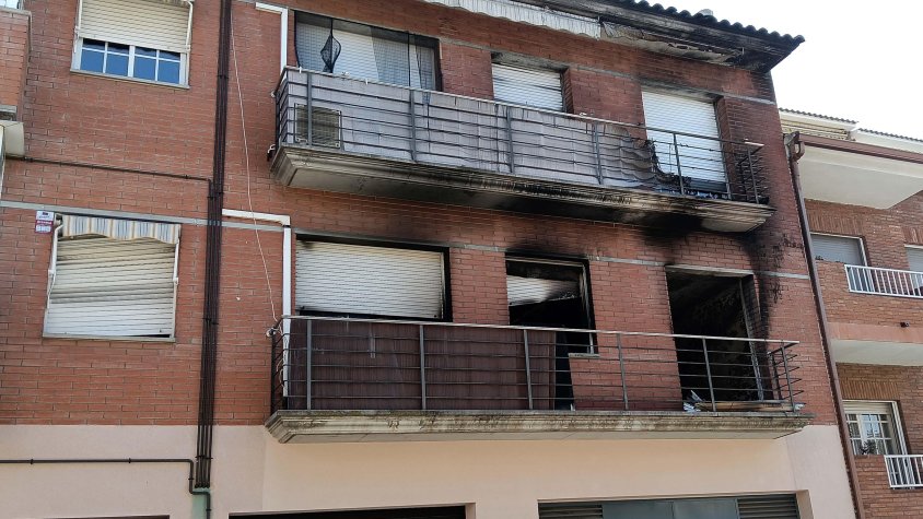 Detingut un home per provocar un incendi en un pis a les Franqueses del Vallès en un cas investigat com a violència masclista