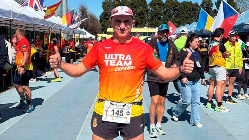 El martorellenc Víctor Millán desafia els límits amb més de 300 km al Mundial d’ultrafons de 48 hores i frega el podi mundial
