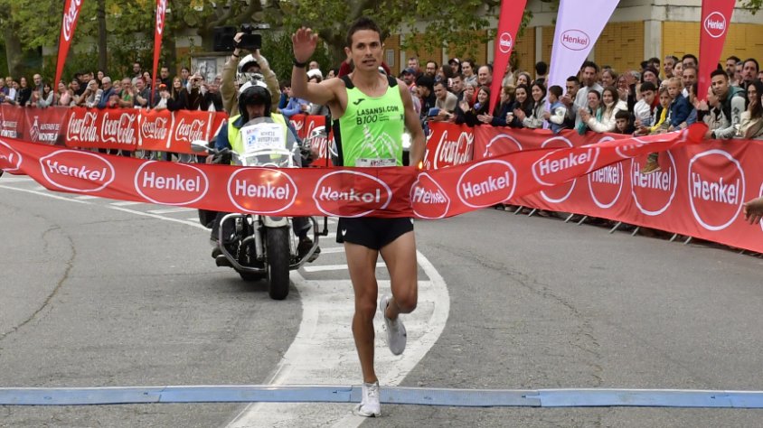 Argentina Oria i Dmitrijs Serjogins, guanyadors de la 31a Mitja de Montornès amb prop de 2.000 participants