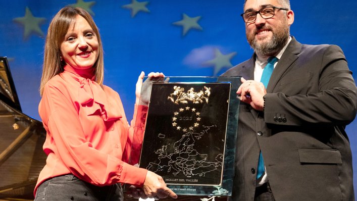 Mollet del Vallès accedeix a la final de l’Europe Prize 2026 com a única ciutat espanyola candidata al màxim guardó del Consell d’Europa