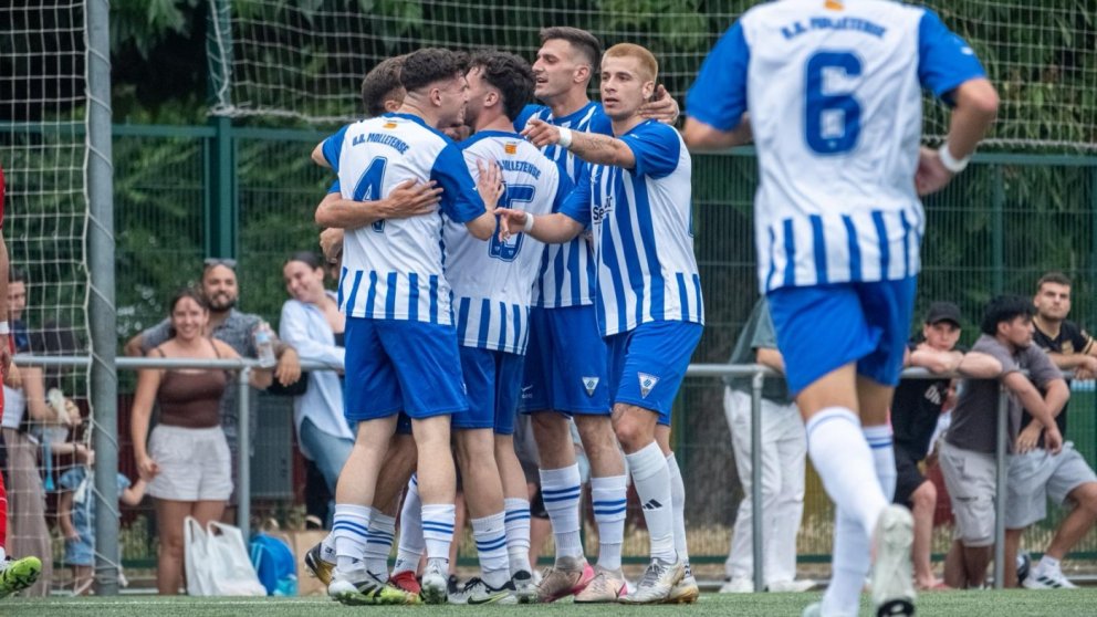 Exhibició del Molletense al derbi davant el Martorelles per citar-se amb el Cardedeu a la gran final de l’ascens