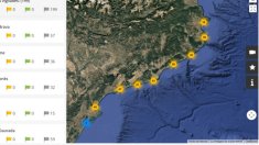 L’aplicació per consultar l’estat de les platges en temps real